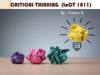 Critical Thinking chapter One and Two .pdf